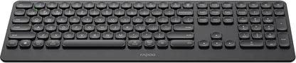 RAPOO E9390M Ultraslim Keyboard 13133 Wireless, Black