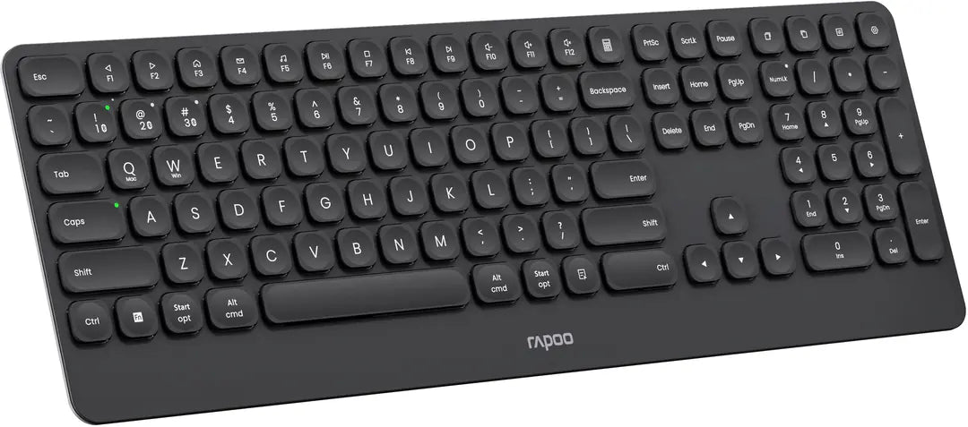 RAPOO E9390M Ultraslim Keyboard 13133 Wireless, Black