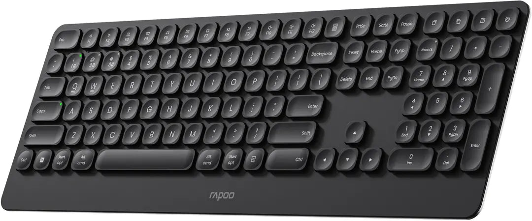 RAPOO E9390M Ultraslim Keyboard 13133 Wireless, Black