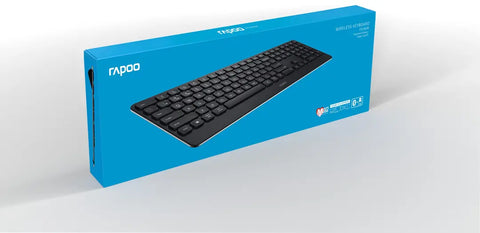 RAPOO E9390M Ultraslim Keyboard 13133 Wireless, Black