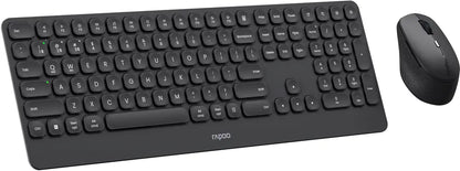 RAPOO 9390M Ultraslim Deskset 13134 Wireless Black