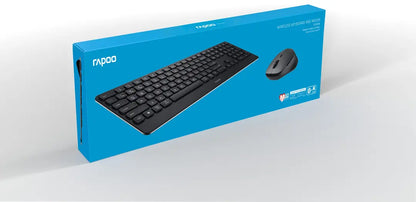 RAPOO 9390M Ultraslim Deskset 13134 Wireless Black