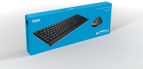 RAPOO 9390M Ultraslim Deskset 13134 Wireless Black