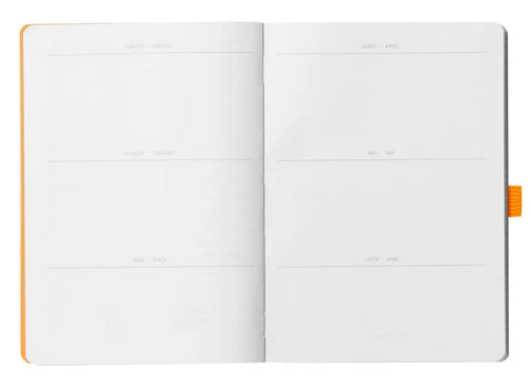 RHODIA Goalbook Notizbuch A5 117581C Softcover himbeer 240 S.