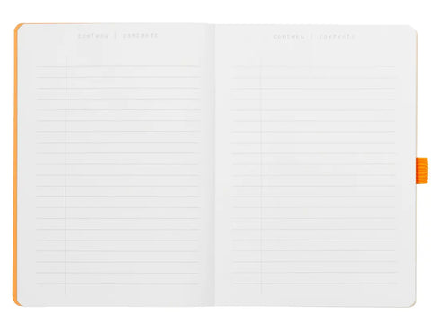 RHODIA Goalbook Notizbuch A5 117582C Softcover mohnrot 240 S.