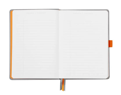 RHODIA Goalbook Notizbuch A5 118570C Hardcover silber 240 S.