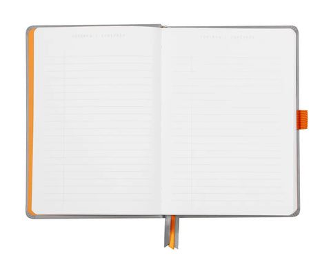 RHODIA Goalbook Notizbuch A5 118570C Hardcover silber 240 S.