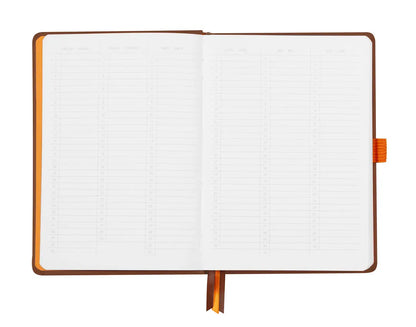 RHODIA Goalbook Notizbuch A5 118572C Hardcover Schokoladenb. 240 S.