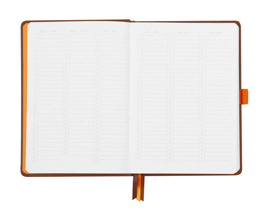 RHODIA Goalbook Notizbuch A5 118572C Hardcover Schokoladenb. 240 S.