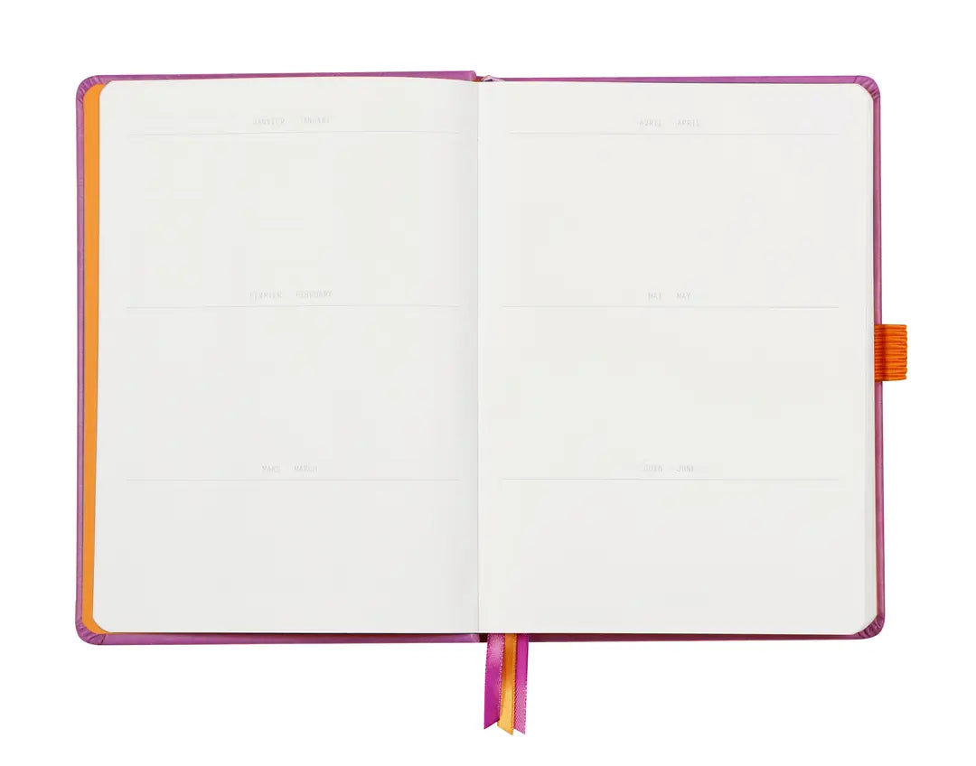 RHODIA Goalbook Notizbuch A5 118580C Hardcover lila 240 S.