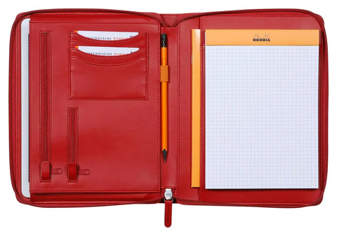 RHODIA Konferenzmappe A5 168106C rot