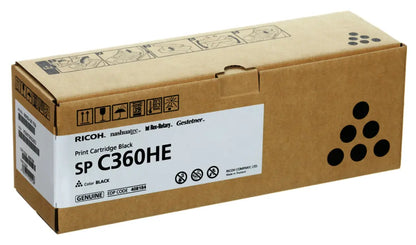 RICOH Toner black 408184 SP C360/361 7'000 Seiten