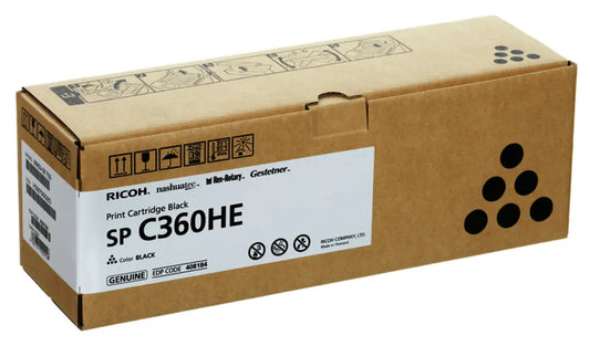 RICOH Toner black 408184 SP C360/361 7'000 Seiten