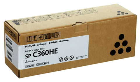 RICOH Toner black 408184 SP C360/361 7'000 Seiten
