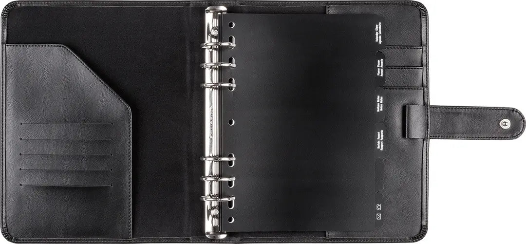 RIDOIDE London Timing 1 Ringbuch 706504590.25 schwarz 14.8x21cm