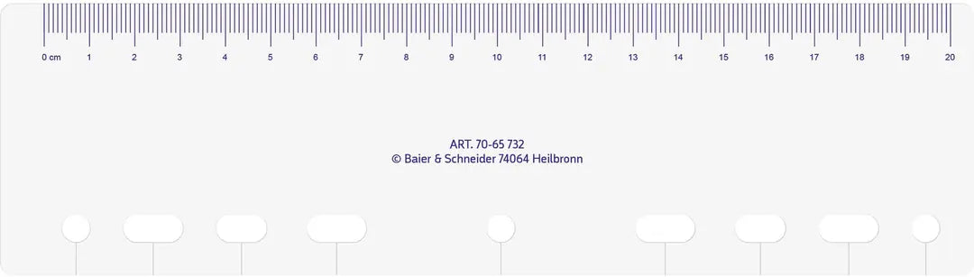 RIDOIDE Timing 1 Tagesanzeiger 7065732.25 transparent 8.1x22.5cm