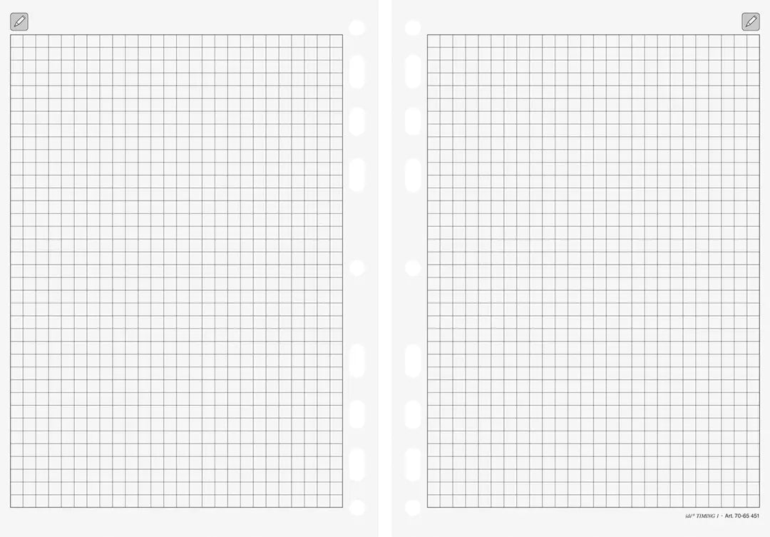 RIDOIDE Timing 2 Notizen kariert 7066451.25 32 Blatt 9.3x17.2cm
