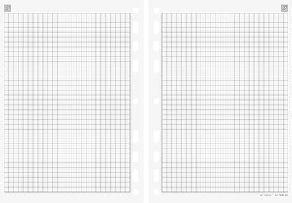 RIDOIDE Timing 2 Notizen kariert 7066451.25 32 Blatt 9.3x17.2cm