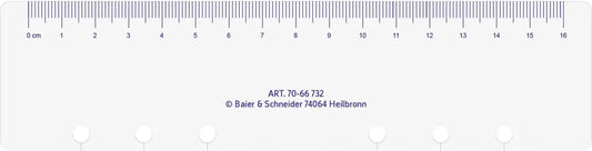 RIDOIDE Timing 2 Tagesanzeiger 7066732.25 transparent 5.3x18.5cm