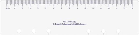 RIDOIDE Timing 2 Tagesanzeiger 7066732.25 transparent 5.3x18.5cm