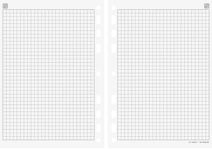 RIDOIDE Timing 3 Notizen kariert 7067451.25 32 Blatt 7.6x12.7cm