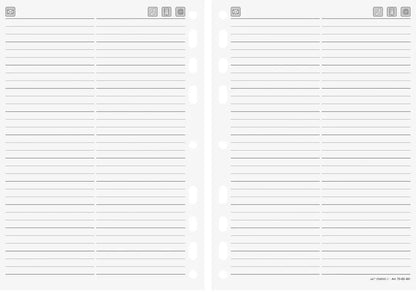 RIDOIDE Timing 3 Adressregister 7067461.25 32 Blatt 7.6x12.7cm