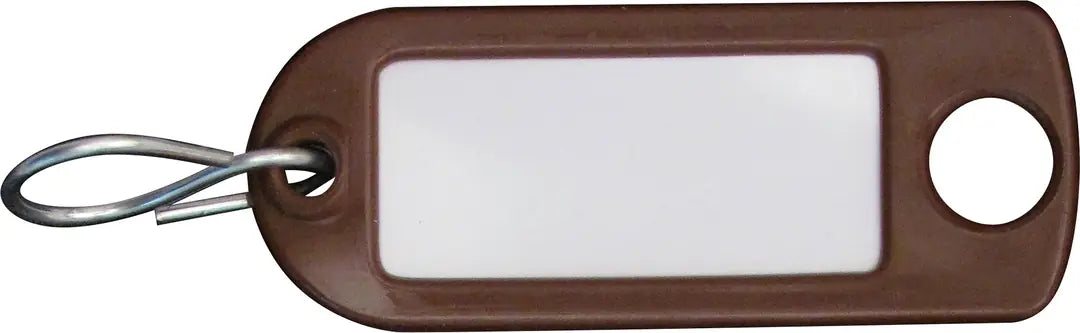 RIEFFEL SWITZERLAND Schlüssel-Anhänger 8034 FS BRAUN braun 100 Stück