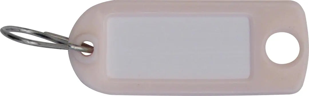 RIEFFEL SWITZERLAND Schlüssel-Anhänger 8034 FS WEISS weiss 100 Stück
