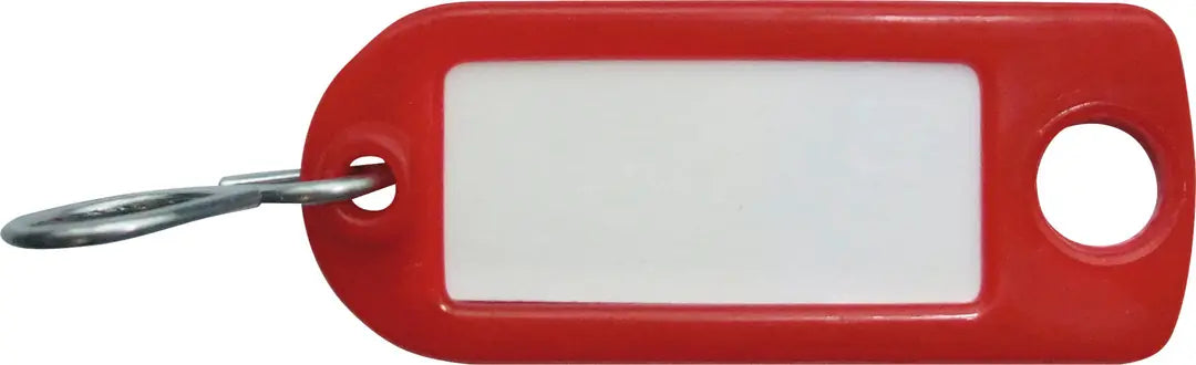 RIEFFEL SWITZERLAND Schlüssel-Anhänger 8034 SB/10 ROT rot 10 Stück