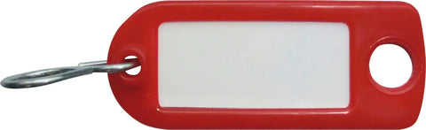 RIEFFEL SWITZERLAND Schlüssel-Anhänger 8034 SB/10 ROT rot 10 Stück
