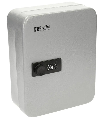RIEFFEL SWITZERLAND Schlüsselkasten KyStor grau KR-15.42 Z 32x24x8cm 42 Haken