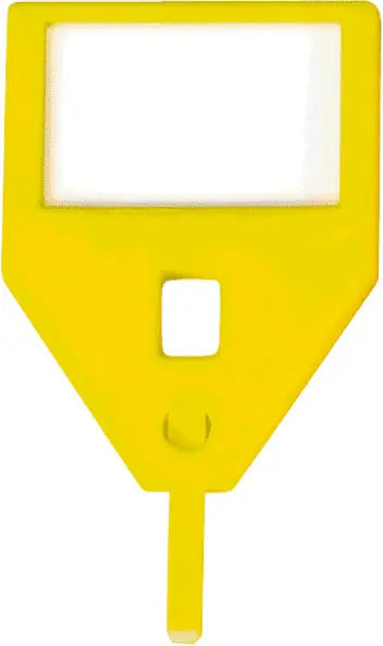 RIEFFEL SWITZERLAND Schlüssel-Anhänger KR-A GELB / 10 N gelb