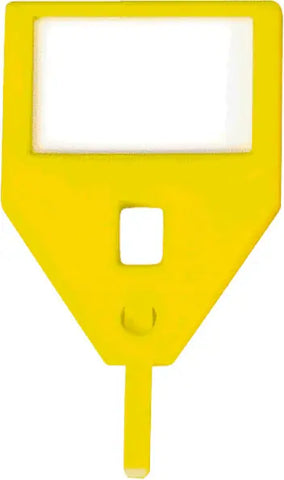 RIEFFEL SWITZERLAND Schlüssel-Anhänger KR-A GELB / 10 N gelb
