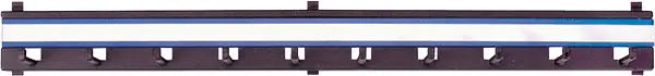 RIEFFEL SWITZERLAND Schlüsselleiste KyStor KR-L 10 30cm, 10 Haken