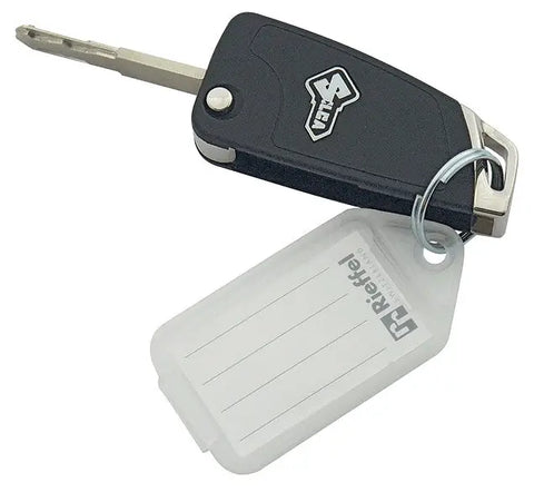 RIEFFEL SWITZERLAND Schlüsseletiketten 38x22mm KT 1000 GRüN vert 100 Stück