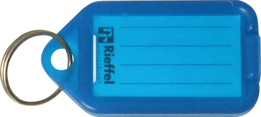 RIEFFEL SWITZERLAND Schlüsselschilder ass. KT 1050 STV 53x31mm 50 Stück