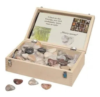 ROOST Marmorherzen 4cm 10010568 Holzdisplay