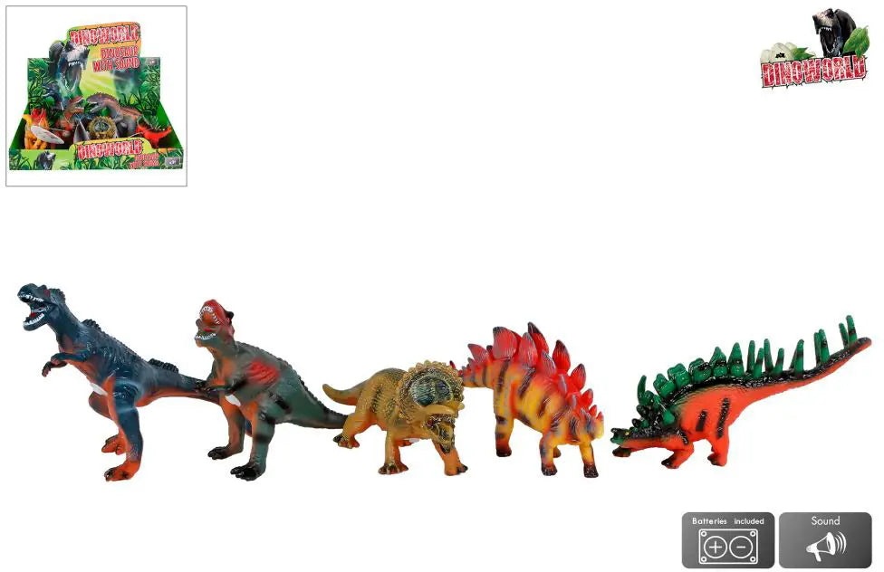 ROOST Dinosaurier 570401 mit Sound 23-25cm