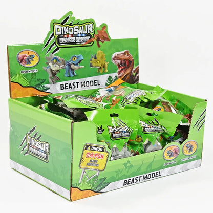 ROOST Fingerschnapper Dino 6x8x2,5cm 90515 8 assortiert