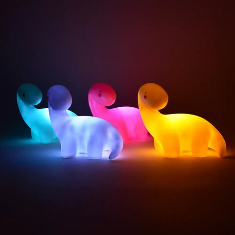 ROOST LED Dino Lampe 13x7,8x12cm 90527 4 assortiert
