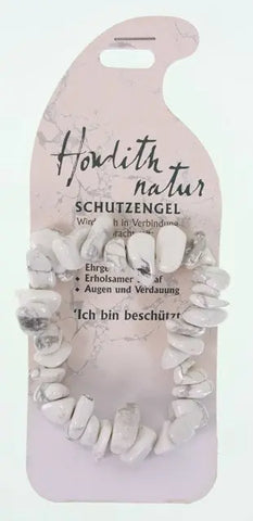 ROOST Armband Schutzengel G203 Howlith natur