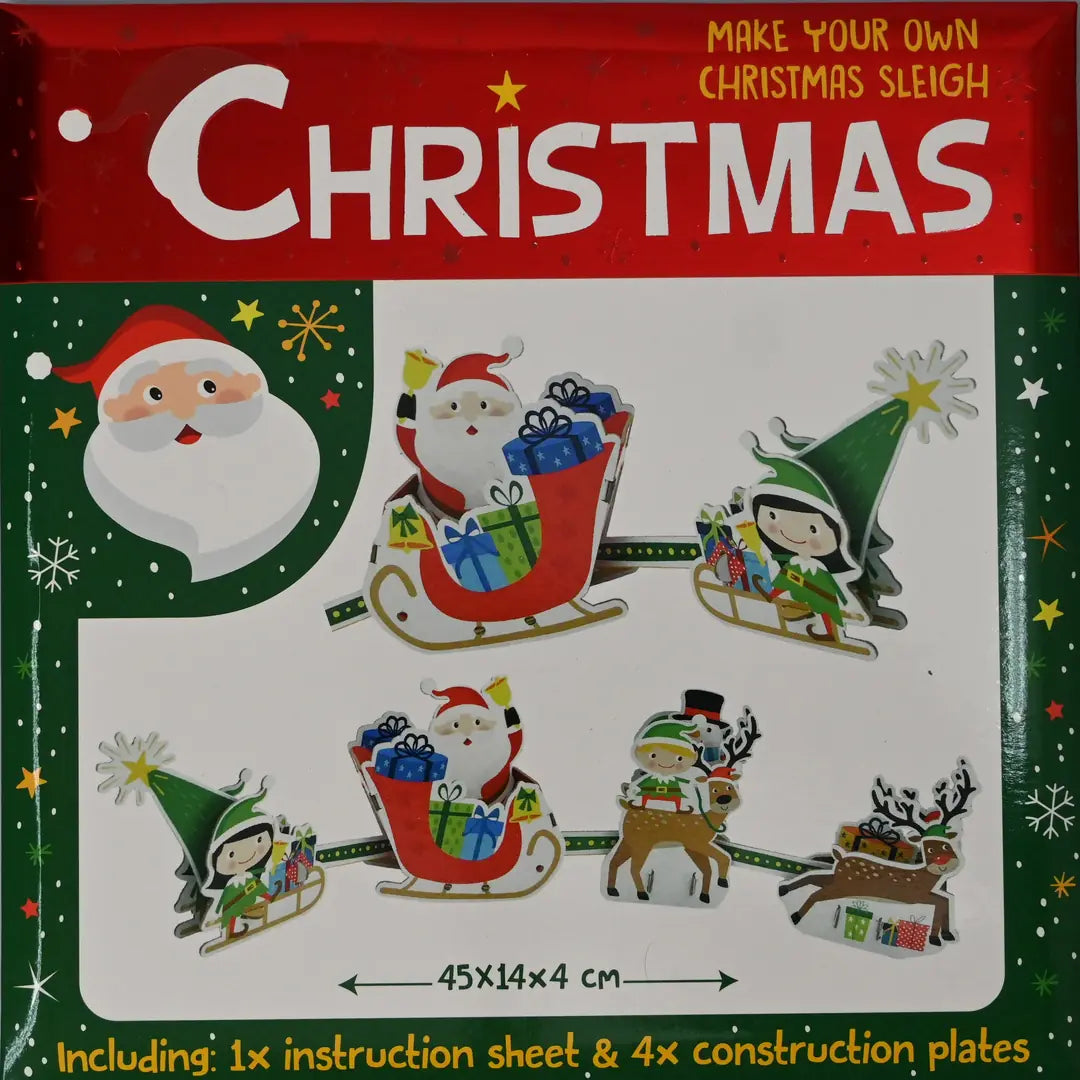 ROOST Bastelset DIY KN625 Weihnachtskutsche