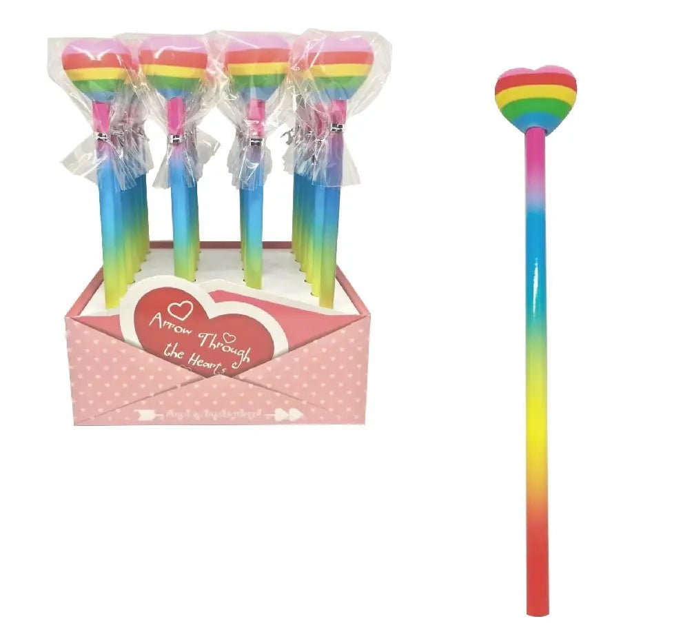 ROOST Bleistift mit Radierer RET-1051 Herz