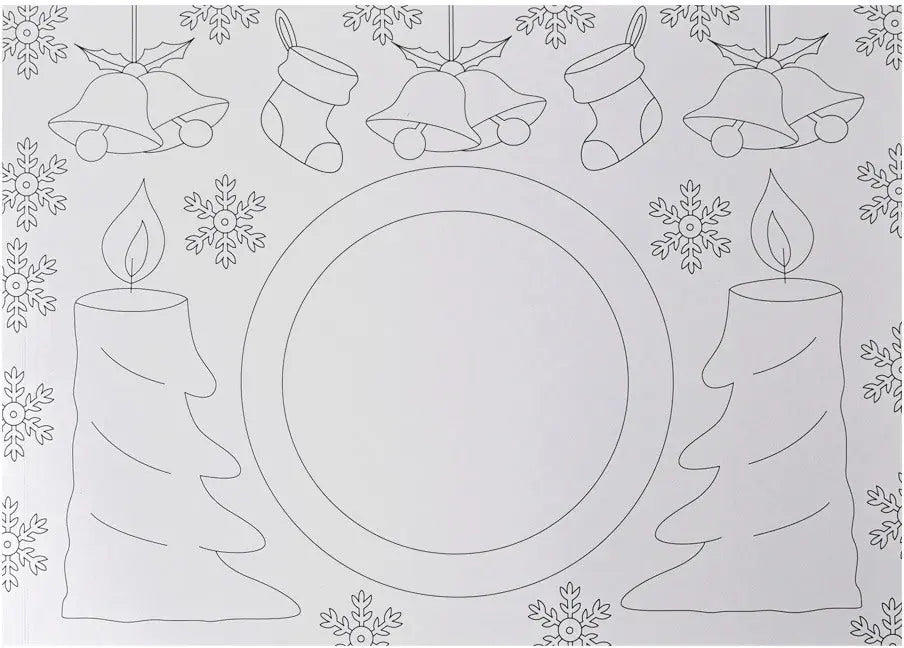 ROOST Malblock Tischset 30x42cm SC815 Weihnachten