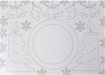 ROOST Malblock Tischset 30x42cm SC815 Weihnachten
