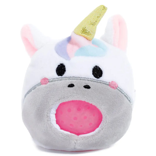 ROOST Quetschtier Einhorn TY853 Plüsch, 4 ass.