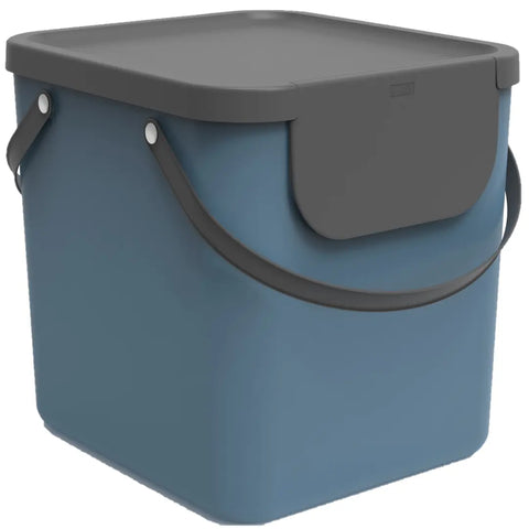 ROTHO Recyclingbox Albula 40l 1034406161 Horizon blue 358x340x400mm