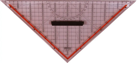 RUMOLD Zeichendreieck 30cm 1058 technisch farbig/transp.