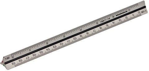RUMOLD Dreikantmassstab 195/15 15cm 195/1/15 architect 1 Alu