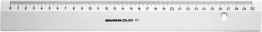 RUMOLD Schullineal 30cm 427/30 weiss